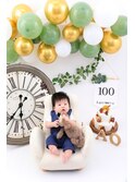 キッズ撮影会/ベビーフォト/100日記念撮影/birthdayフォト
