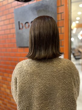 ボスコ 下北沢店(bosco) 切りっぱなし外ハネボブ(shimono)