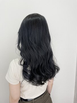 シエル 立川店(CIEL) ネイビーグレー×ロング【CIEL×maki】