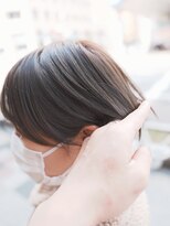 ボアップ 京橋店(boappu)&nbsp;#イルミナカラー#ブリーチなし#赤み消し#オリーブベージュ