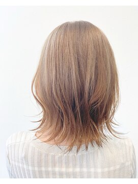 ラブラ(LABRA) 切りっぱなしハイトーンミディアム