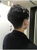 ［OCEAN Hair&Life高田徹］刈り上げ　無造作パーマ