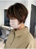 *After→Before*右スワイプ【白髪ぼかしベージュ】[30代40代50代