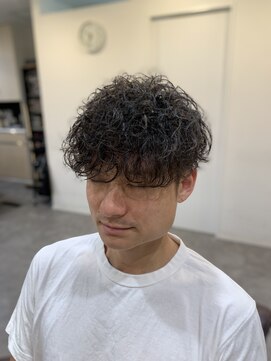 マナベ(manabe) マッシュ ツイストスパイラルパーマ