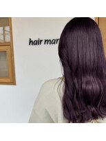 ヘアーマルシェ(hair marche)&nbsp;ピンクパープル