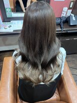 ボアップ(boappu)&nbsp;毛先カラーのグレージュ