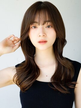 レノラ 本町(LENORA) レイヤーカット毛先カールストレートパーマ