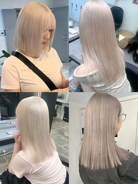 ペレ 栄店(PELE) 前髪/アンブレラカラー/こなれミディ/イメチェン/ウェーブパーマ