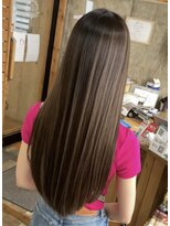 ヘアカロン 熊本本店(Hair CALON) ベージュハイライトカラー髪質改善トリートメント