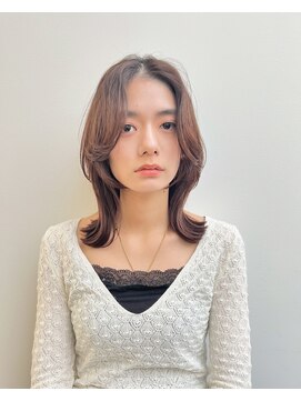 トレス(TRESS) 外ハネレイヤー ミディアムレイヤー ウルフボブ