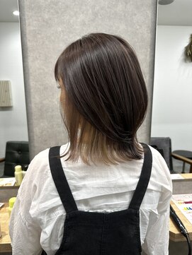 リベストバイジェービー 稲毛(li best. byjb) ワンレン/小顔/ネビージュ/ボブルフ/黒髪/稲毛/稲毛駅