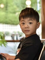 リム メンズヘア(LIM men's hair)&nbsp;束感ショートキッズマッシュ【キッズカット/メンズヘア】