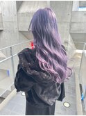 ディープラベンダー*ロングレイヤー*20代30代40代50代