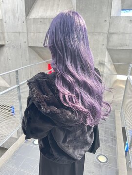 ラヴィキョート(Lavy kyoto) ディープラベンダー*ロングレイヤー*20代30代40代50代