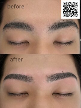 メンズヘアセンス 渋谷(MEN'S HAIR SENSE) 垢抜けストレート眉[渋谷/メンズ]