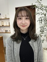 オーリーエトワ 御器所(oorry.etwa) 透明感オリーブベージュ韓国くびれ巻き　20代