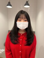 ラヴィズム 長岡店(LUVISM)&nbsp;◎韓国ヘアー顔周りレイヤーおくれ毛前髪新潟長岡宮関