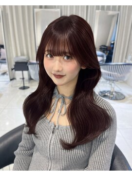 ユーフォリア 池袋東口駅前店(Euphoria) 【MITSUKI指名限定】韓国レイヤースタイル×深めワインレッド