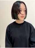 【YOKE】暗めカラーショコラベージュカーキグレージュくびれヘア
