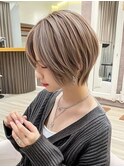 大人ショートボブ×ナチュラルボブ×マッシュボブ  20代30代40代