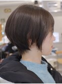 多毛直毛くびれ30代オトナショートボブ絶壁悩み解消