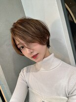 ロンドエニカ 大宮(Lond enika)&nbsp;イメチェン外ハネボブ美髪ワイドバングレイヤーショート/大宮