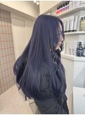 イメチェン/ホワイトブロンド/外ハネボブ/ワイドバング/渋谷