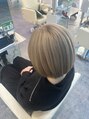 アグ ヘアー アイス 草薙店(Agu hair ice) ブロンドカラー*ダメージ軽減カラー
