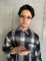 ケシキ 佐賀(keshiki)&nbsp;メンズ/センターパート/ショートスタイル/アップバング