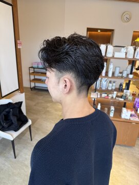 サラビューティーサイト 志免店(SARA Beauty Sight) 【志免】20代今どき流行りスタイル フェザーパーマ