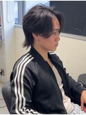 波巻きツイストスパイラルパーマ/フェザーパーマ/眉毛/メンズ