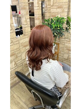 美容室レゴ(REGO) ピンクカラー