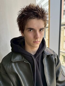 スクリーン(SCREEN) ホワイトグレージュ/デジタルパーマ/チェリーブラウン/三宮