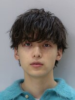 ロウ 銀座(RAW)&nbsp;ほつれショート　メンズパーマ