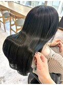 髪質改善+カラー