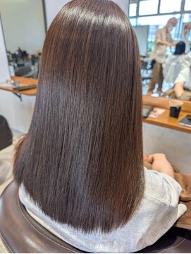 髪質改善カラー