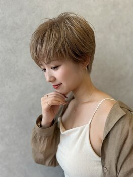 ラブズラフズ 下上津役店 (Loves Laughs)の写真/《第一印象はカットでキマる◎》理想のスタイルはもちろん、徹底したこだわりで扱いやすさと持ちの良さが◎