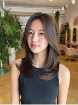 ラファンジュ ヘアー クレオ(Rohange hair Creo)&nbsp;ハイレイヤーカット/ハイレイヤーウルフ/シンメトリー/20代/30代