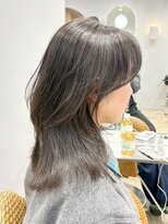 ティエラ 原宿 表参道(Tierra)&nbsp;【Tierra美侑】プレミアムケアカラーで作るプラチナグレージュ