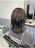 グレージュハイライト