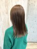 オーガニックリタッチカラー+5ステップ集中補修&コーティング除去TR