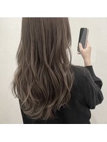 アンリエラ(Unliera)&nbsp;ブリーチ無しダブルカラー/グレージュ/透明感カラー/松山美容室