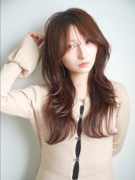 ニューヨークニューヨーク 桂店(NYNY) 【韓国風ヘア】巻くだけ立体感大人くびれロングハッシュレイヤー