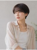 黒髪/マッシュショート/ハンサムショート