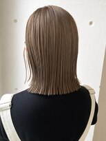 美容室 スタイルエキシティ(STYLE EKI CITY)&nbsp;顔周りカット ミルクティーベージュ ハイライト ケアカラー