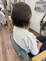 ニコラ(NICOLA)&nbsp;ボブ×グレージュカラー