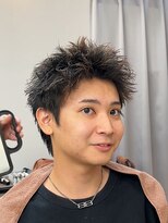 エース(ACES)&nbsp;スパイキーショート／メンズショート/短髪パーマ/ツーブロック
