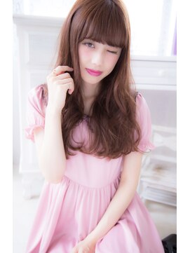 アンジュ ヘアー(Ange hair) アンジュヘアー　シースルーバングの無造作　アンニュイカール