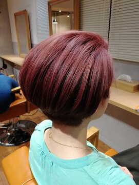 オリバ ヘアー(OLIBA HAIR) 濃いめなバイオレットBOB