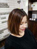 ベースヘアー(BASE hair) ショートボブVer.大人っぽ(^^)